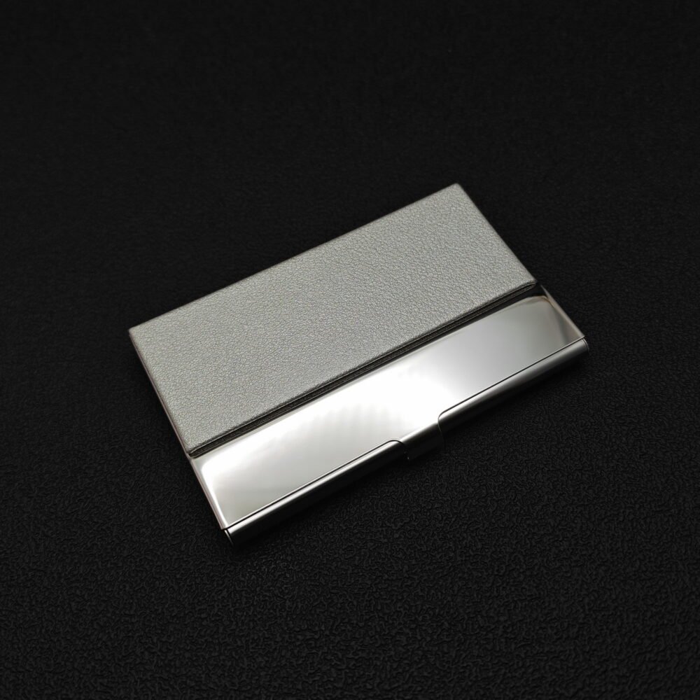 Business Card Case Holder – Elegant Design in 12 Colors, Custom Engraving Available - Image 9