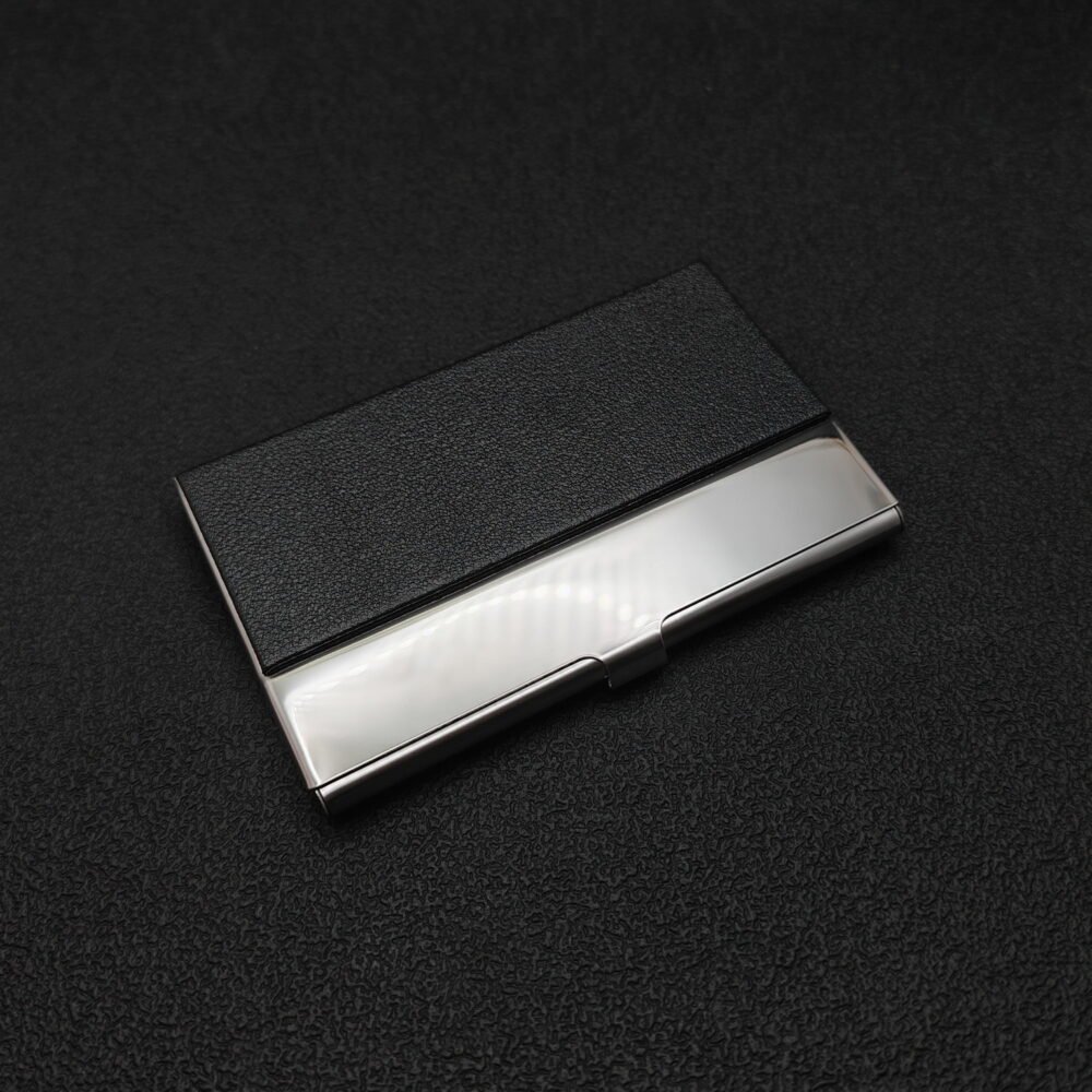 Business Card Case Holder – Elegant Design in 12 Colors, Custom Engraving Available - Image 10