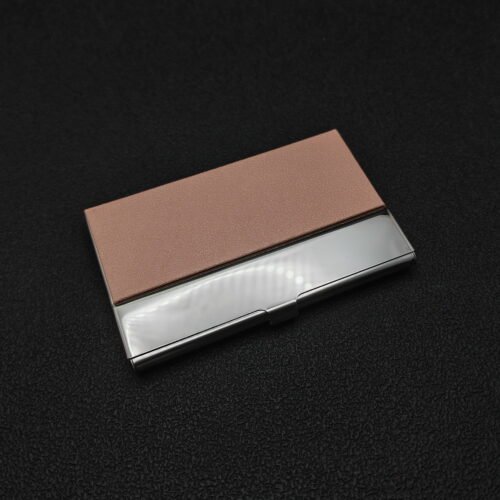 Business Card Case Holder – Elegant Design in 12 Colors, Custom Engraving Available EngraveGift - Personalize Gifts