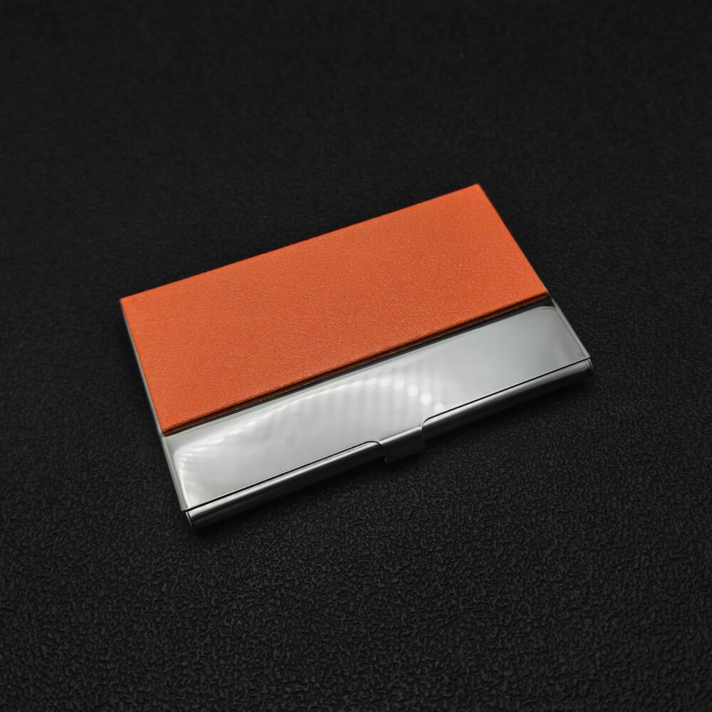 Business Card Case Holder – Elegant Design in 12 Colors, Custom Engraving Available - Image 11