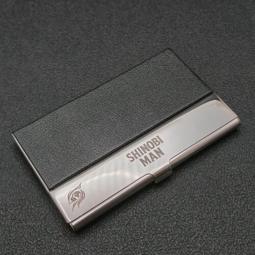 Business Card Case Holder – Elegant Design in 12 Colors, Custom Engraving Available EngraveGift - Personalize Gifts