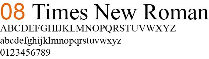 Font List EngraveGift - Personalize Gifts