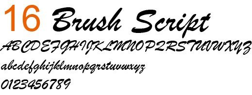 Font List EngraveGift - Personalize Gifts