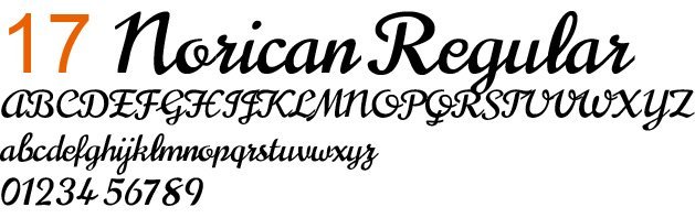 Font List EngraveGift - Personalize Gifts
