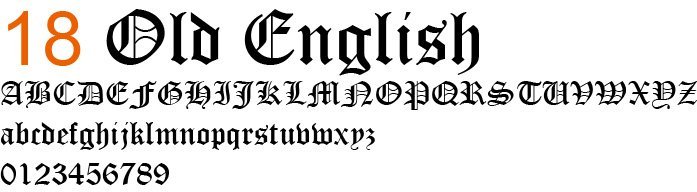 Font List EngraveGift - Personalize Gifts