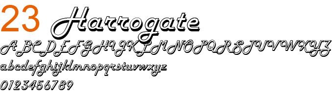 Font List EngraveGift - Personalize Gifts