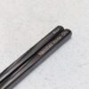 Chopstick in Black with Personalized Text