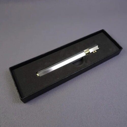 Sleek Stainless Steel Tactical Pen – Hexagonal Bolt Action Luxury Writing Tool EngraveGift - Personalize Gifts