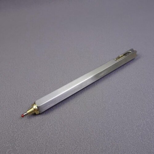 Sleek Stainless Steel Tactical Pen – Hexagonal Bolt Action Luxury Writing Tool EngraveGift - Personalize Gifts