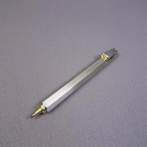 Sleek Stainless Steel Tactical Pen – Hexagonal Bolt Action Luxury Writing Tool EngraveGift - Personalize Gifts