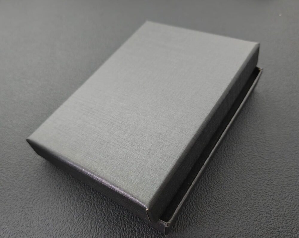 Leatherette Business Card Holder "Gift Box" Set – Custom and Executive Ready - Image 2