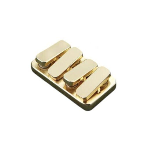 Magnetic Brass Fidget Slider – Pocket Tactile Clicker for Adults, Optional Engraving EngraveGift - Personalize Gifts