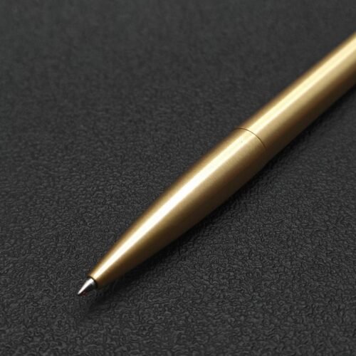 Brass Twist Ballpoint Pen – Heavy Vintage Style, Custom Engraved Gift for Agent, Client, Office, or Bulk Orders EngraveGift - Personalize Gifts